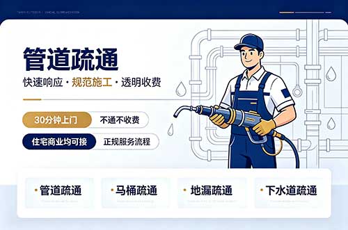 白城管道疏通