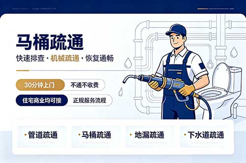 白城马桶疏通