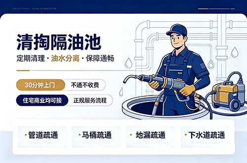 白城清掏隔油池
