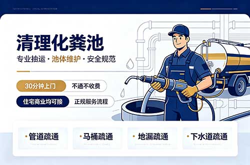 白城清理化粪池